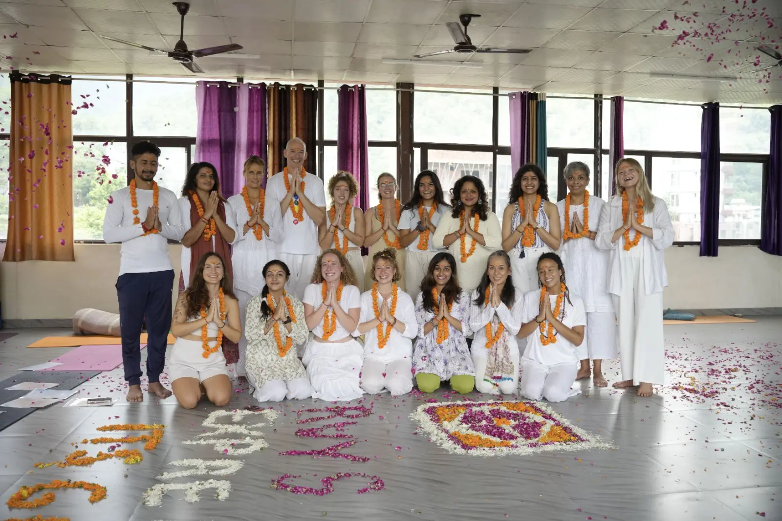 300 hours Yoga TTC students